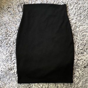 Black high waisted skirt from revamped ✨